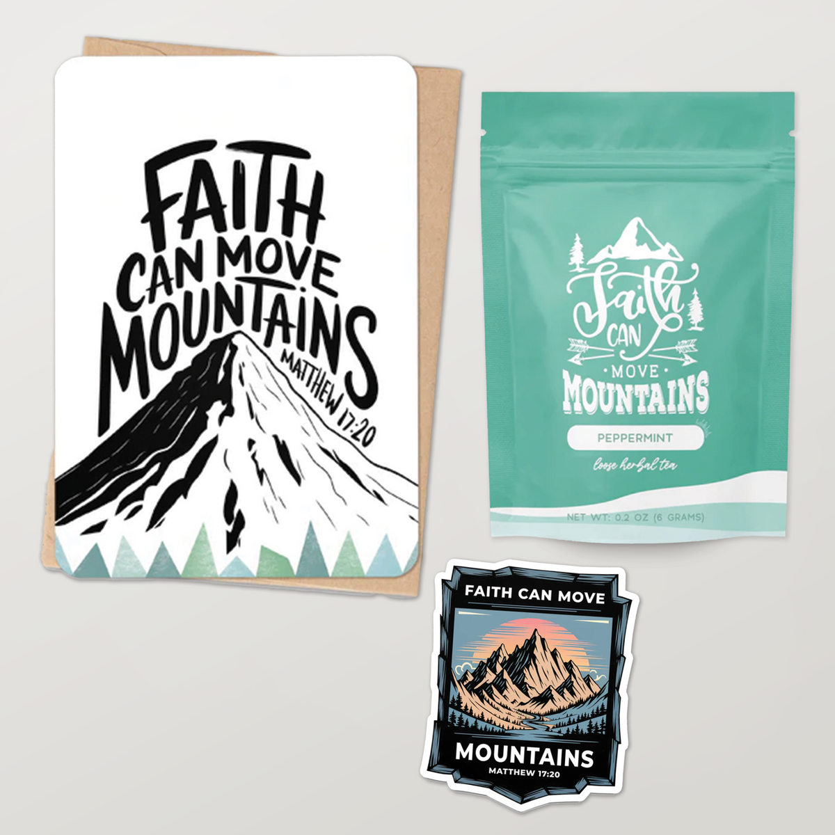 Christian Gift Set – Faith & Hope (Matthew 17:20)